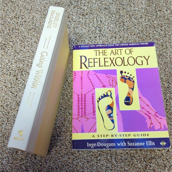 The Art of Reflexology & Going Within A Guide For Inner Transformation - 2 Books - Picture 1 of 10